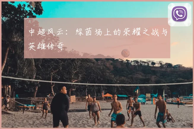 中超风云：绿茵场上的荣耀之战与英雄传奇