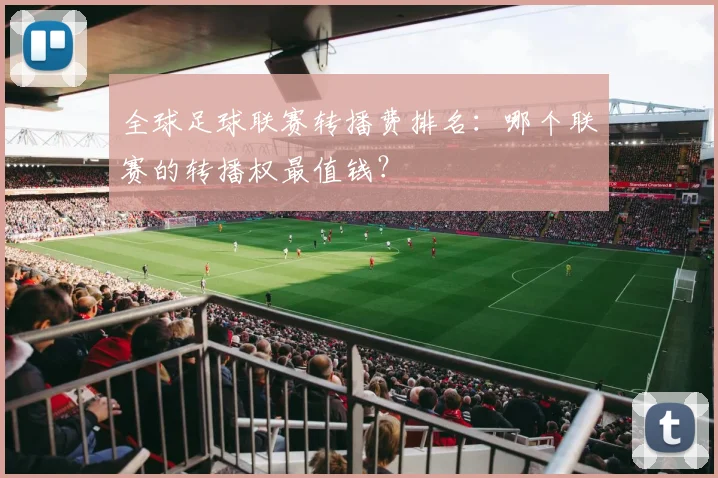 全球足球联赛转播费排名:哪个联赛的转播权最值钱?